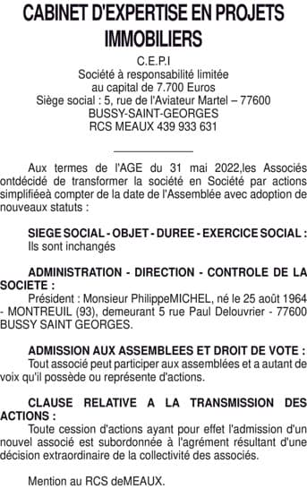 Contenu publication