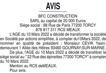 Contenu publication