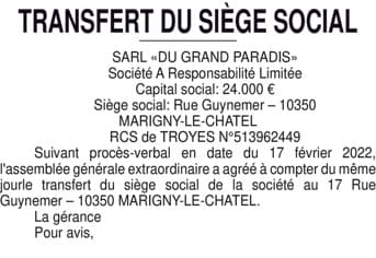 Contenu publication