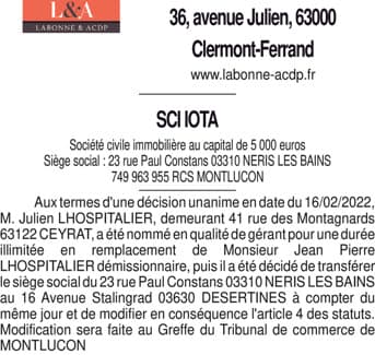 Contenu publication