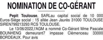 Contenu publication