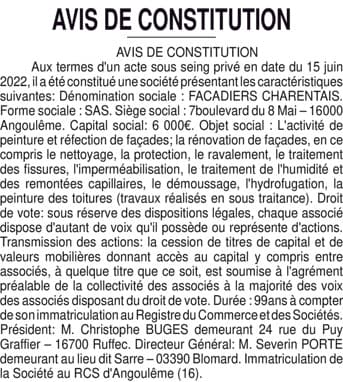 Contenu publication