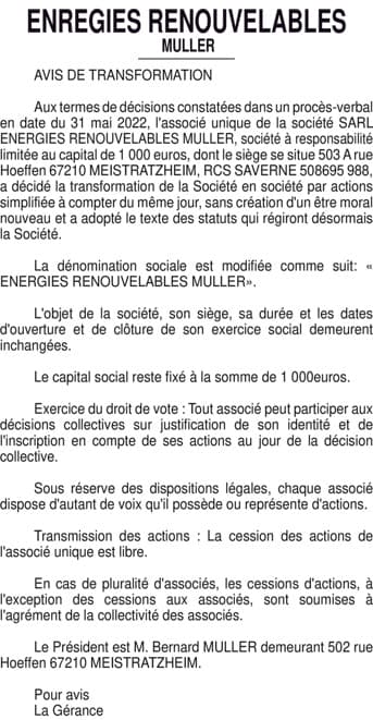 Contenu publication