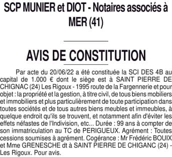Contenu publication