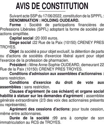 Contenu publication