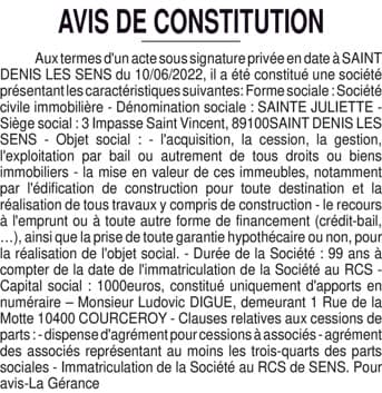 Contenu publication