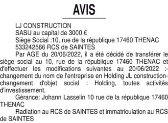 Contenu publication