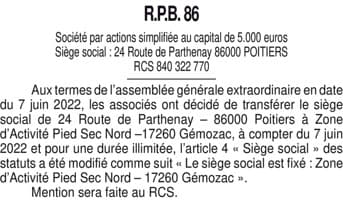 Contenu publication