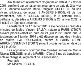 Contenu publication