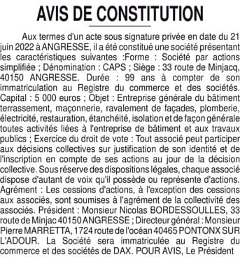 Contenu publication