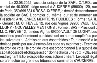 Contenu publication