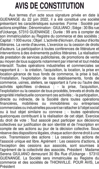 Contenu publication