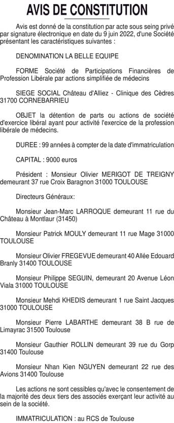 Contenu publication