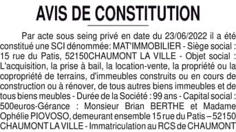 Contenu publication