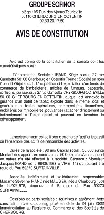 Contenu publication