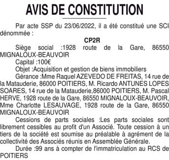 Contenu publication