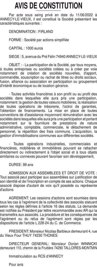 Contenu publication