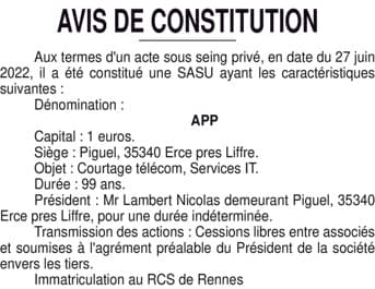 Contenu publication