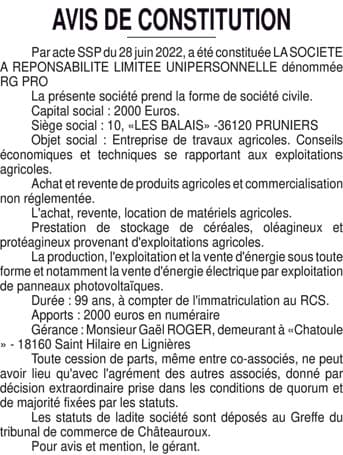Contenu publication