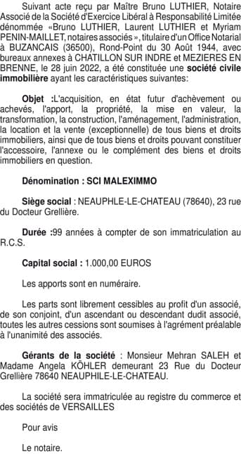 Contenu publication