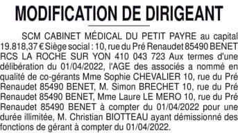 Contenu publication