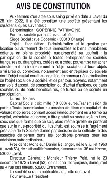 Contenu publication