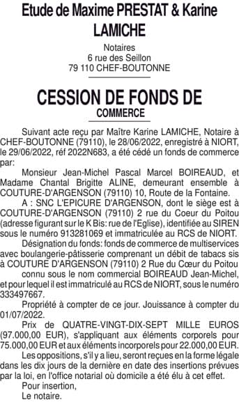 Contenu publication
