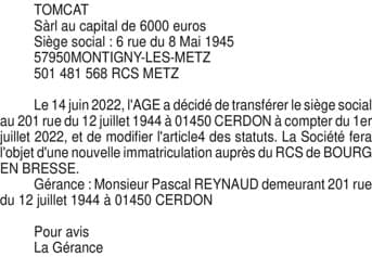 Contenu publication