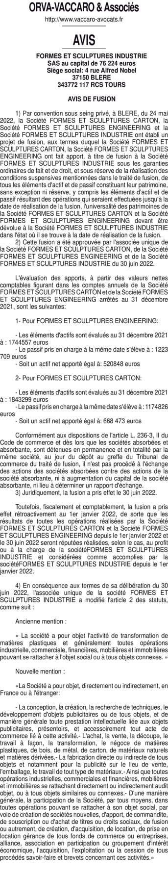 Contenu publication