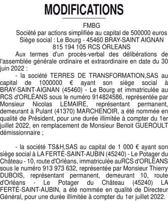 Contenu publication
