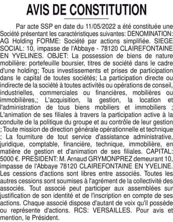 Contenu publication