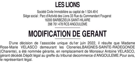 Contenu publication
