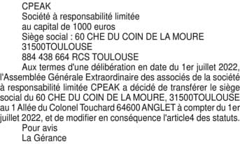 Contenu publication