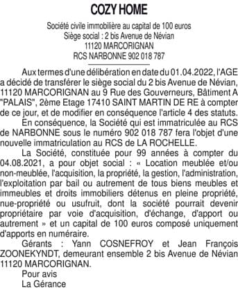 Contenu publication
