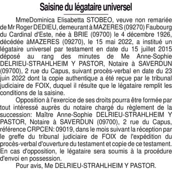 Contenu publication