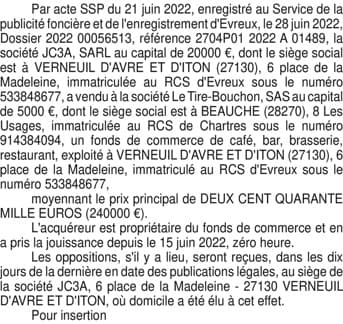 Contenu publication