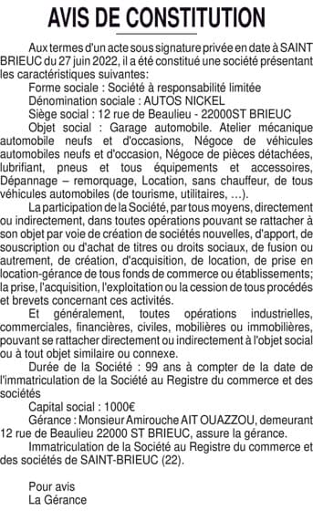 Contenu publication