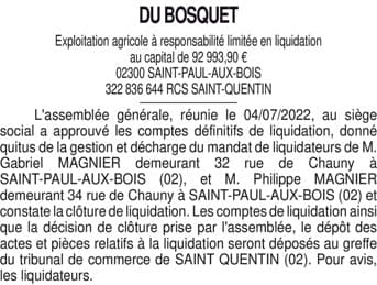 Contenu publication