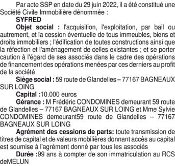 Contenu publication