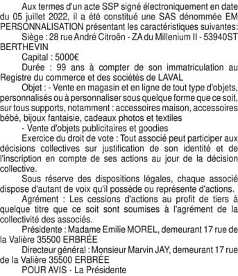 Contenu publication