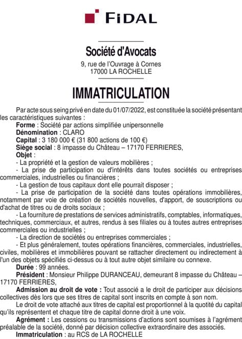 Contenu publication