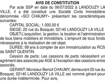 Contenu publication