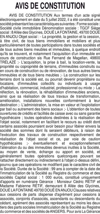 Contenu publication