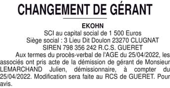 Contenu publication