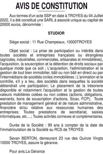 Contenu publication