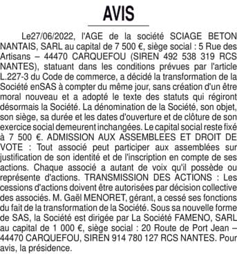 Contenu publication