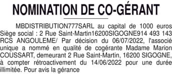 Contenu publication
