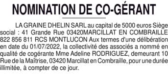 Contenu publication