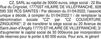 Contenu publication