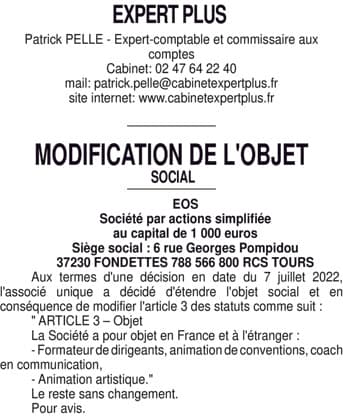 Contenu publication